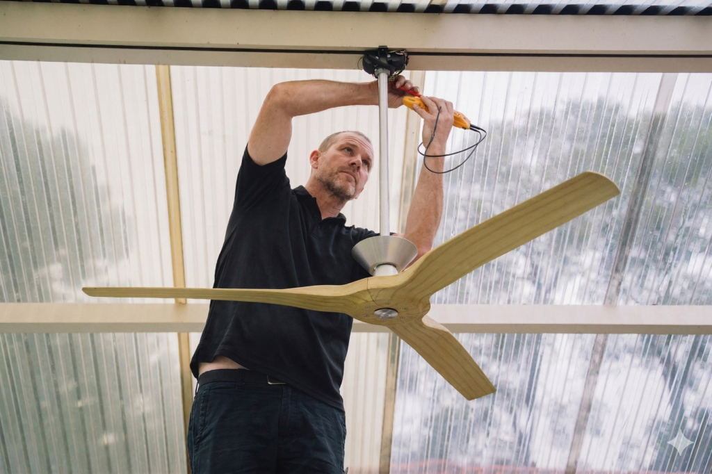 Rockdale electrician performing a switchboard upgrade